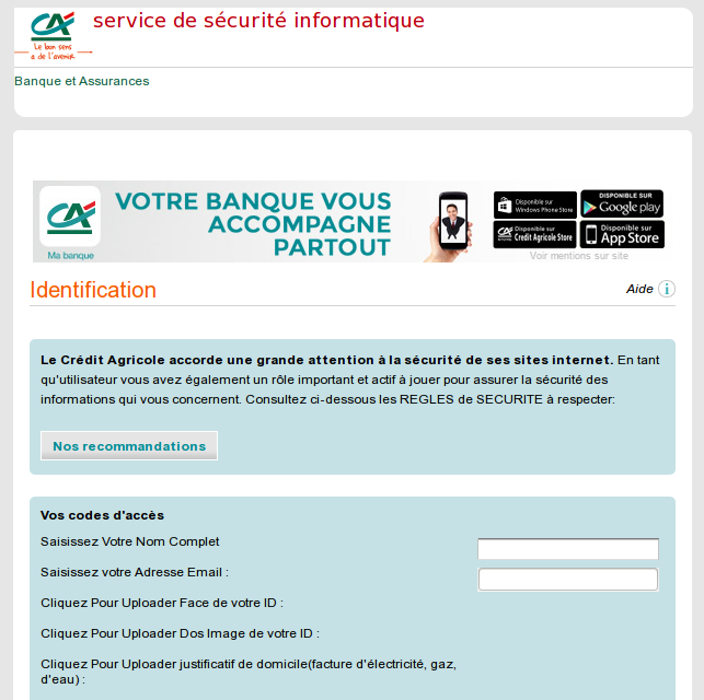 spam credit agricole 3